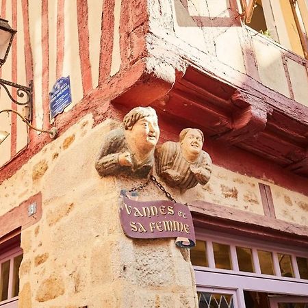 Studio Convivial En Plein Coeur Du Centre Historique De Vannes 아파트 외부 사진